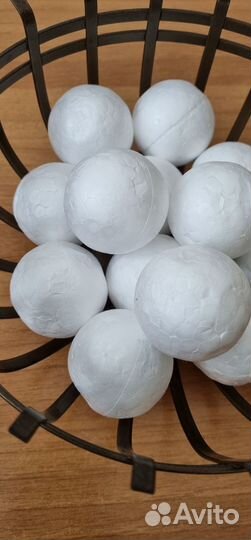 Пенопластовые шары диаметр 5 см