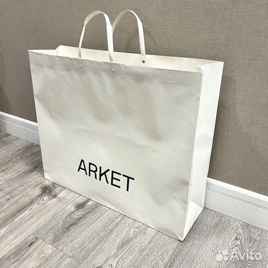 Большой пакет Arket оригинал бумажный упаковка