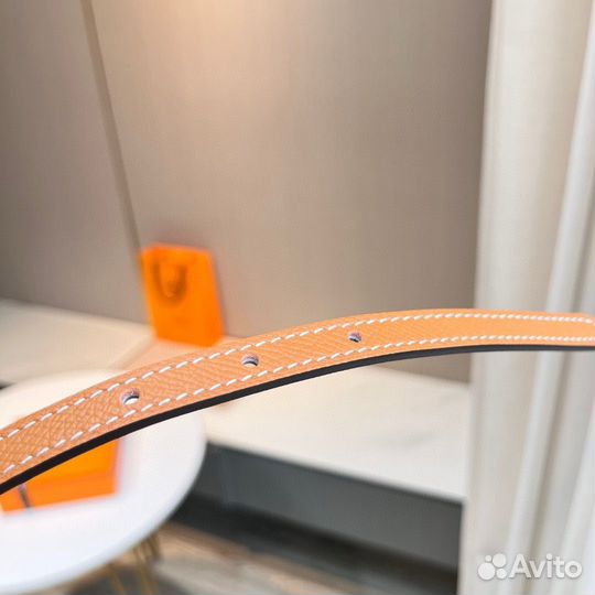 Ремень Hermes тонкий женский премиум в наличии