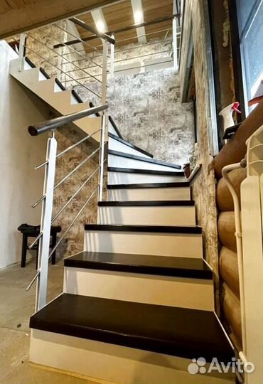 Лестница в стиле лофт