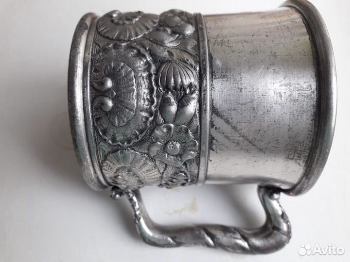 Кружка 1957 год посеребреный металл