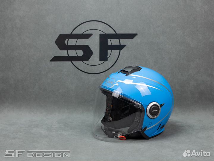 Аэрография для шлема Иж Jupiter View From Europa