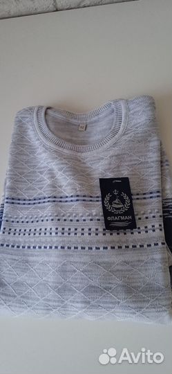 Мужской джемпер новый 52