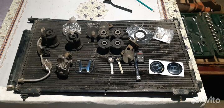 Радиатор кондиционера honda crv 2