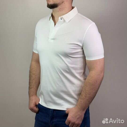 Поло мужское hugo boss