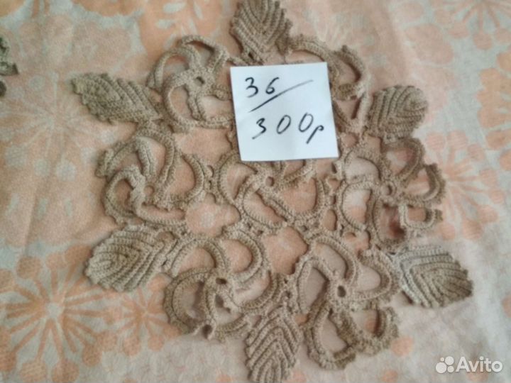 Салфетки вязаные крючком цена разная и льняные сал