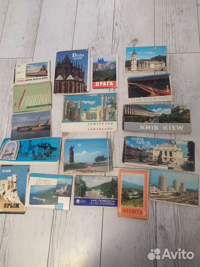Открытки СССР много