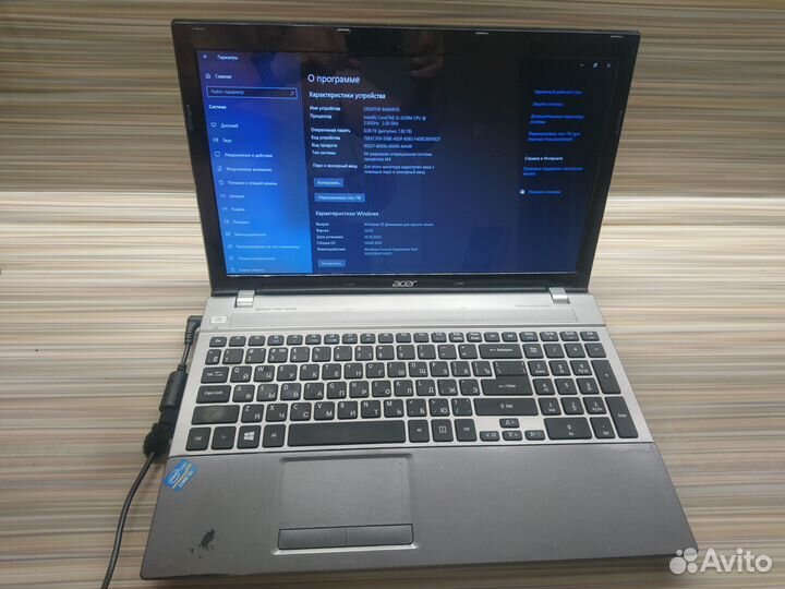 Ноутбук aser V3-571G