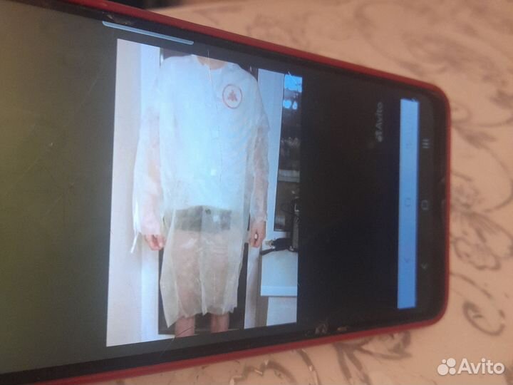 Халат одноразов нов в упак Достав Лен.р