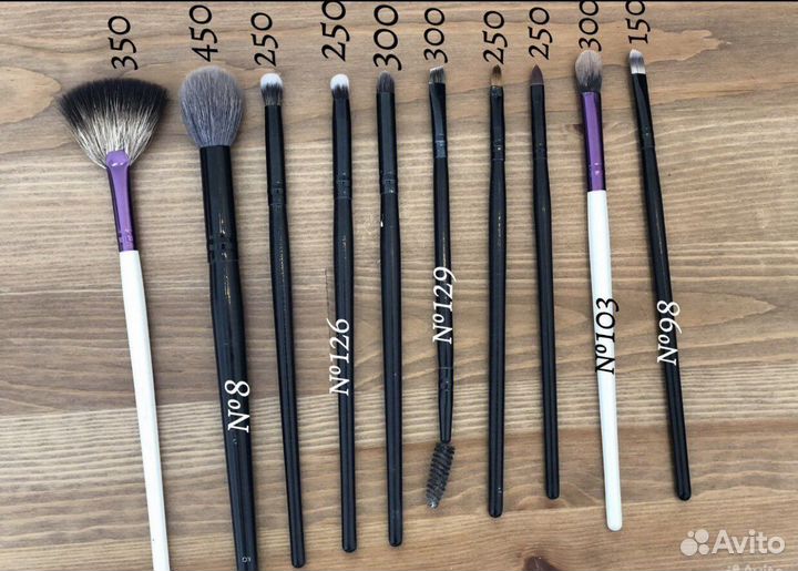 Кисти для макияжа roubloff manly pro