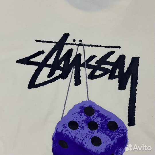 Футболка Stussy Fuzzy Dice Tee