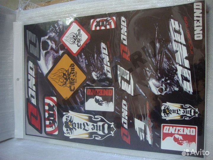 Наклейки ONE industries, ONE IND (30х45)