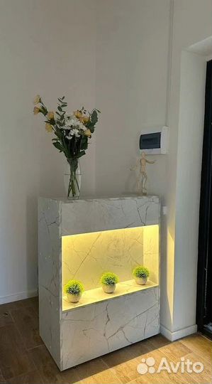 Под заказ Стойка ресепшн для приемной зоны Крафт