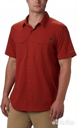 Мужская рубашка с коротким рукавом Columbia