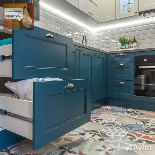 Кухня до потолка от производителя