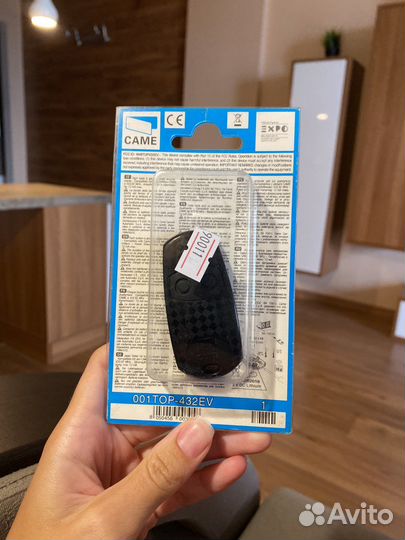 Пульт для ворот и шлагбаумов came 432