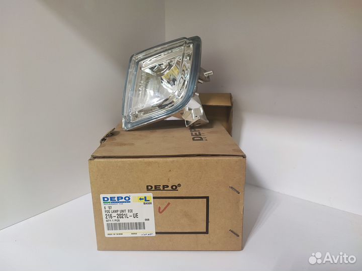 Фара противотуманная левая mazda 6 с 2007