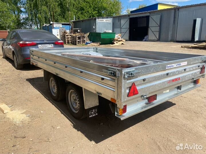 Прицеп мзса 817738.001 двухосный. Рассрочка