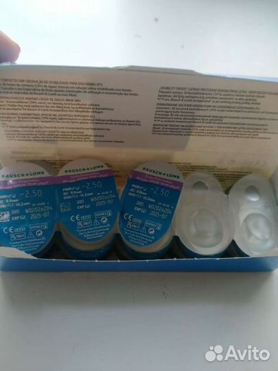 Контактные линзы -2,5