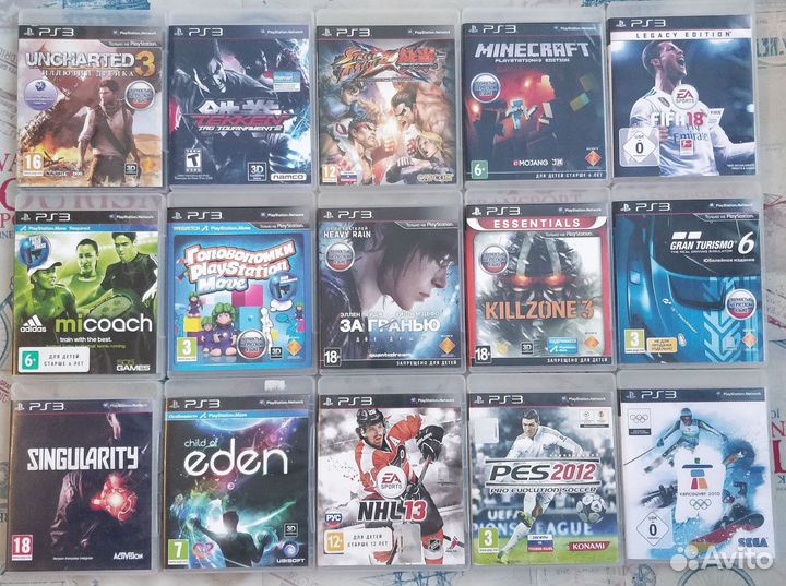 Игры для приставок ps3