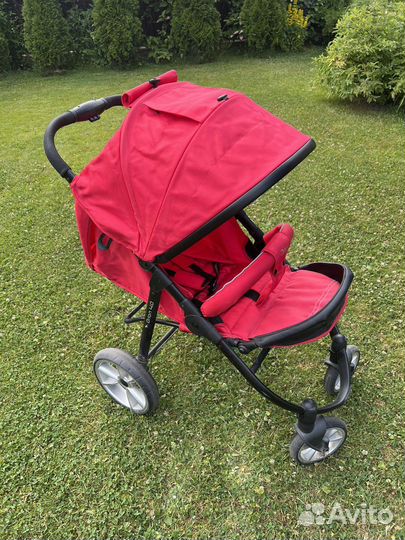 Прогулочная коляска Jetem Orion 4,0 красная