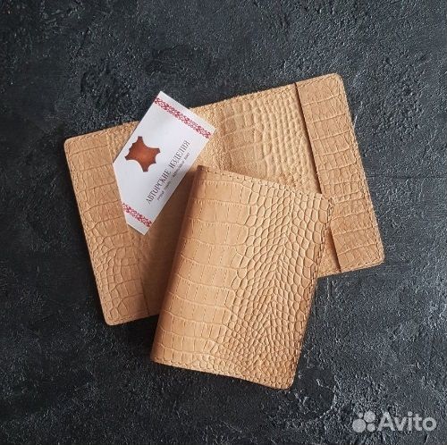 Обложка на паспорт (натуральная кожа)