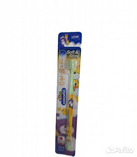 Японская Детская зубная щетка для 0,5-3 лет