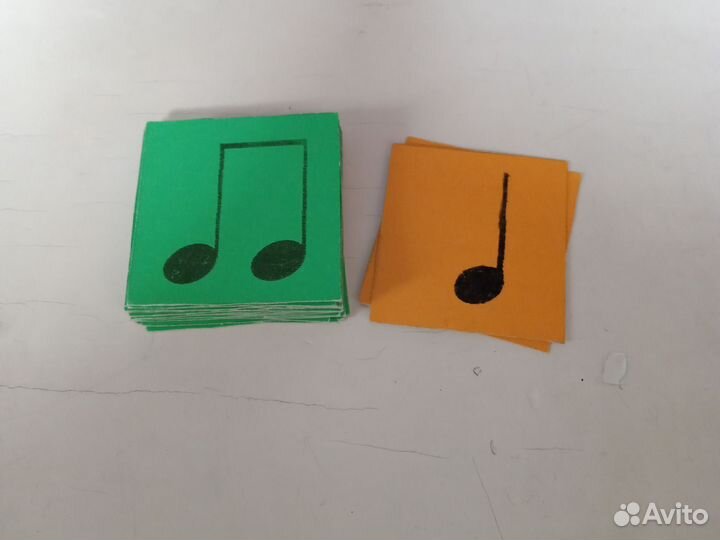 Карточки для изучения ритма