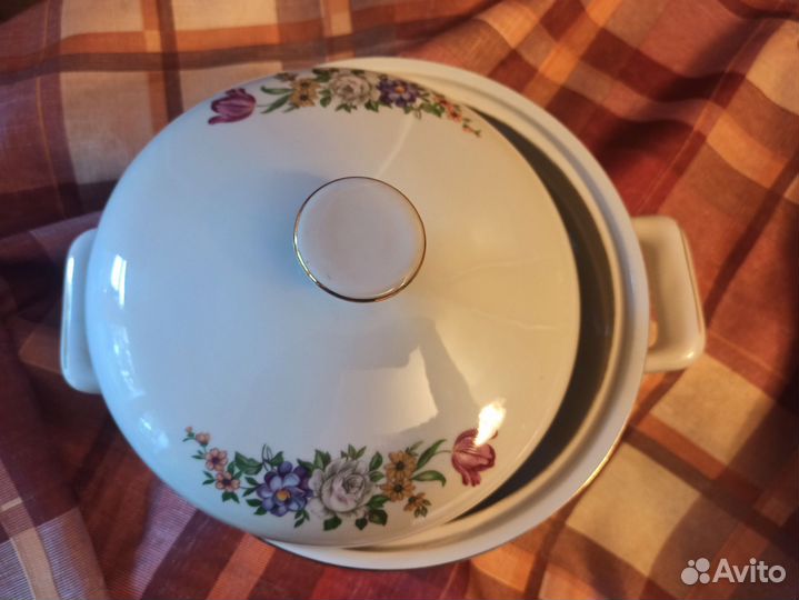 Супница СССР фарфор