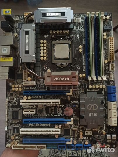 I7 3770k + p67 extreme 6 + 16gb оперативной памяти