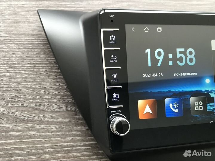 Магнитола Mitsubishi Lancer 9 + физические кнопки