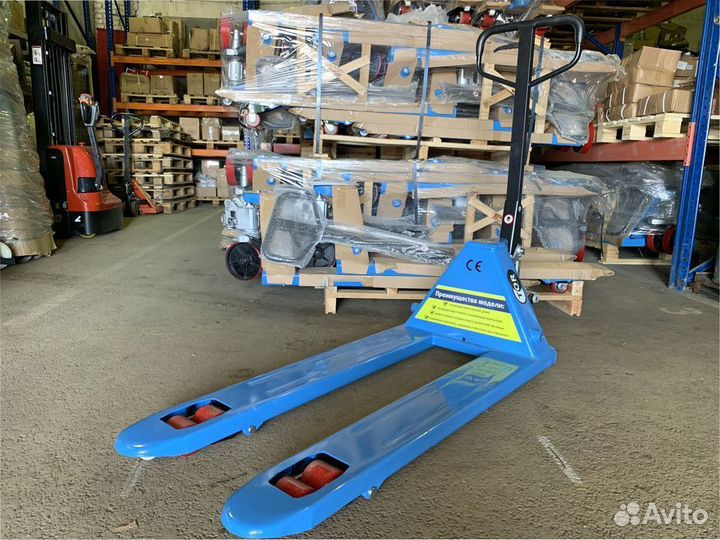 Гидравлическая тележка рохля 2,5 тонны