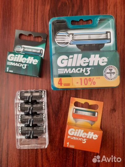 Оригинальные лезвия Gillett, в ассортименте