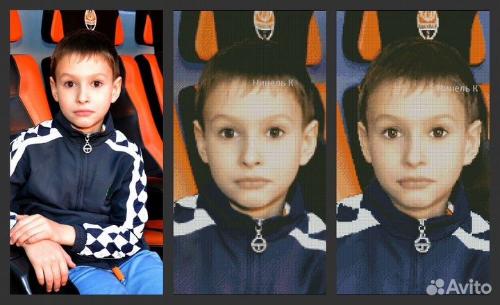 Изготовлю схему для вышивки крестом по вашему фото