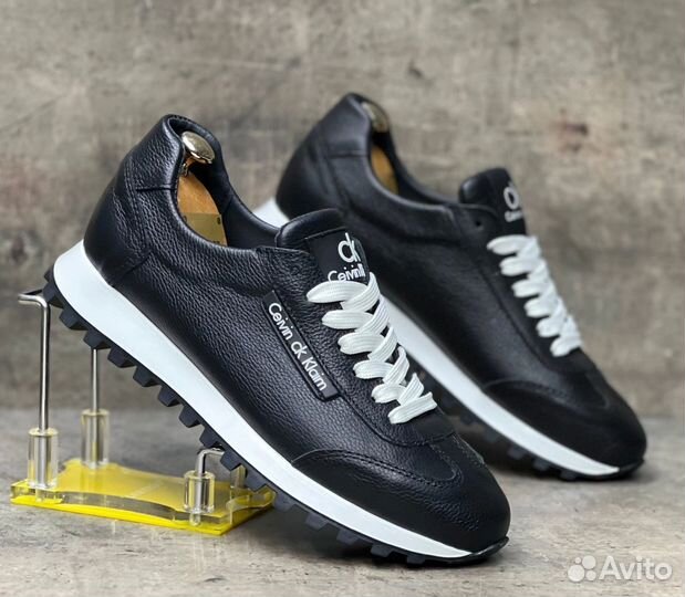 Кроссовки мужские Calvin Klein натуральная кожа