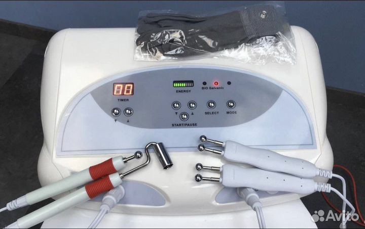 Аппарат микротоки + гальваника по лицу и телу