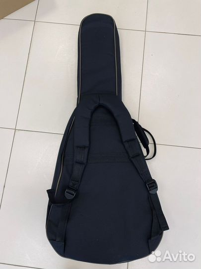 Гитара акустическая Parkwood новая массив с чехлом