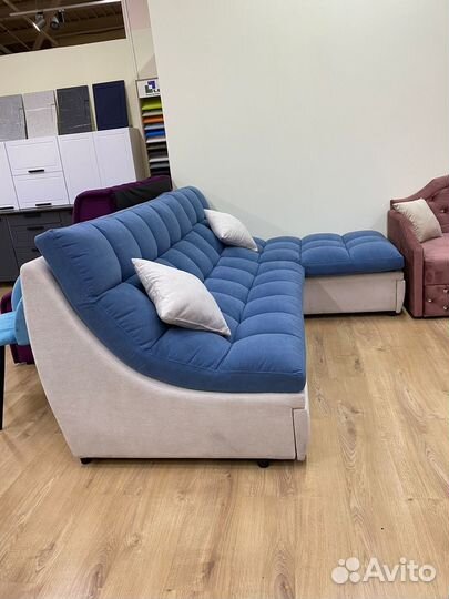 Диван Экзотик Люкс с оттоманкой