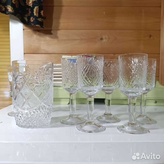 Рюмка на ножке СССР хрусталь