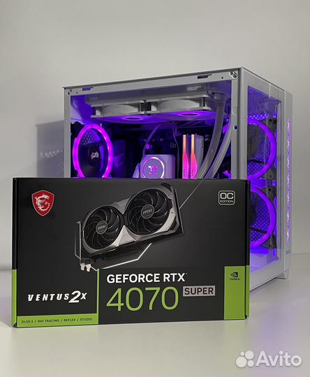 Игровой пк rtx 4070 super