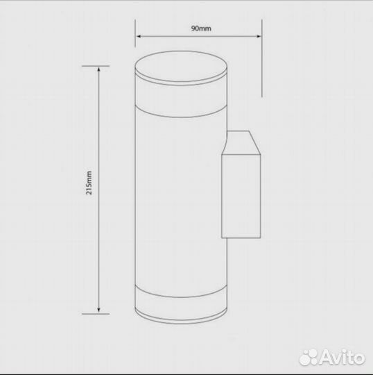 Настенный светильник Бра светодиодный