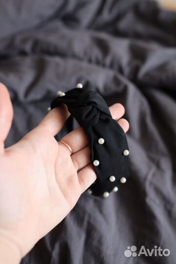 Ободок женский c бусинами