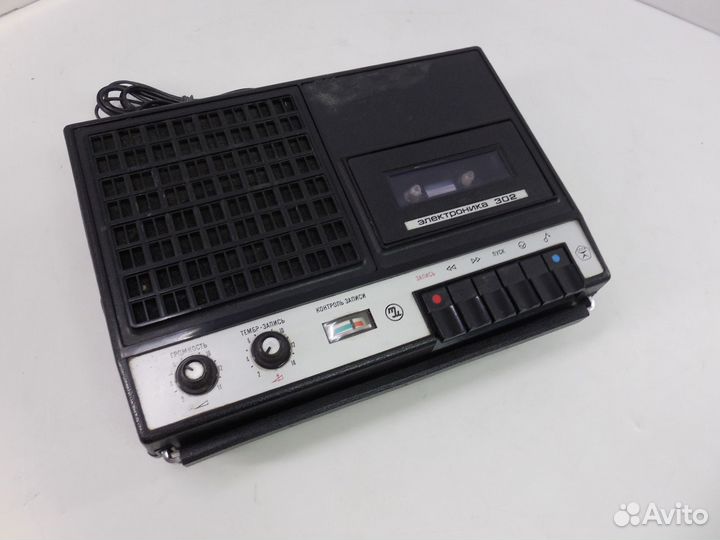 Электроника 302 кассетный магнитофон