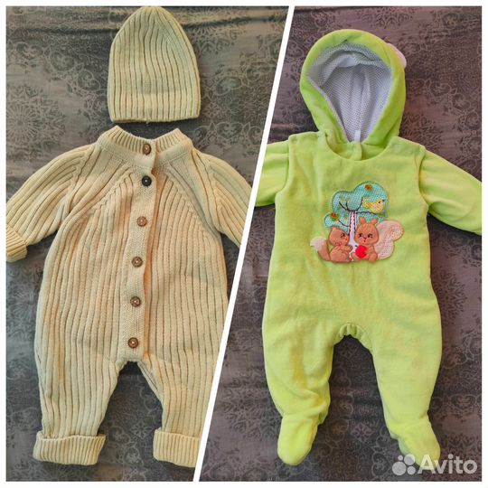 Вещи пакетом для девочки 74-86