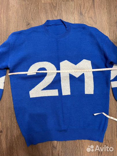 Худи 2М теплое новое удлиненное