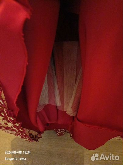 Платье для девочки праздничное 120