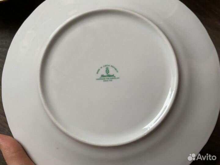 Тарелки чешский фарфор