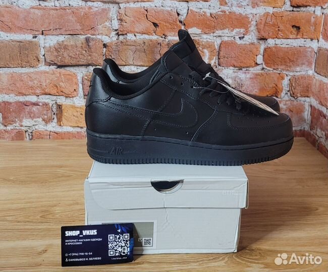 Nike air force 1 black