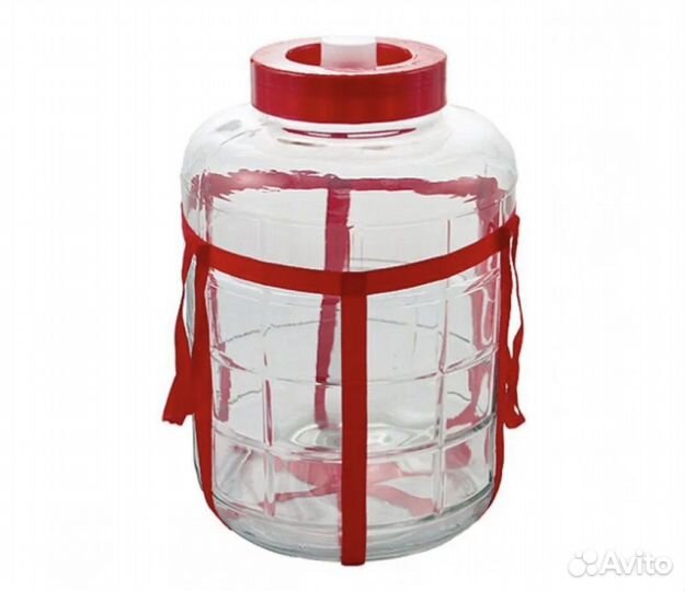 Бутыль стеклянная для вина 20 л