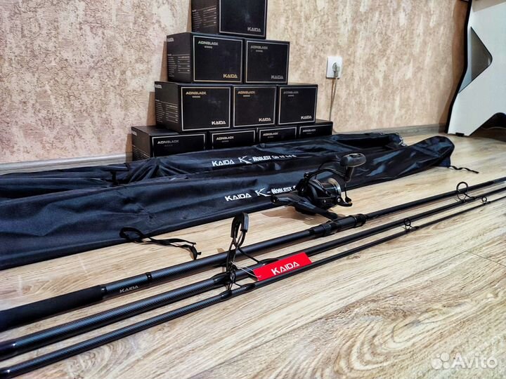 Kaida noblest K-series 3.90 + катушка ADN 8000